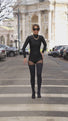 Costume da bagno Catwoman nero